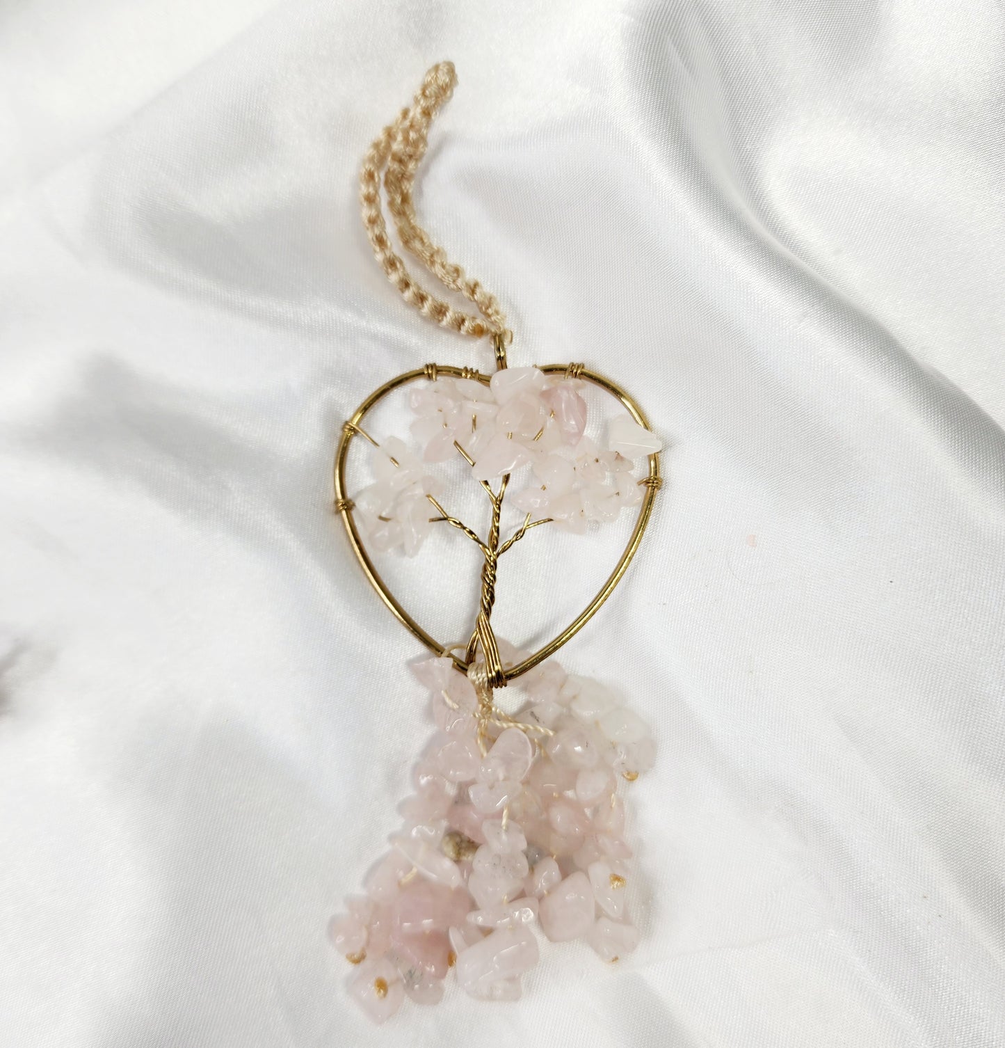 Heart Tree of Life Tassel