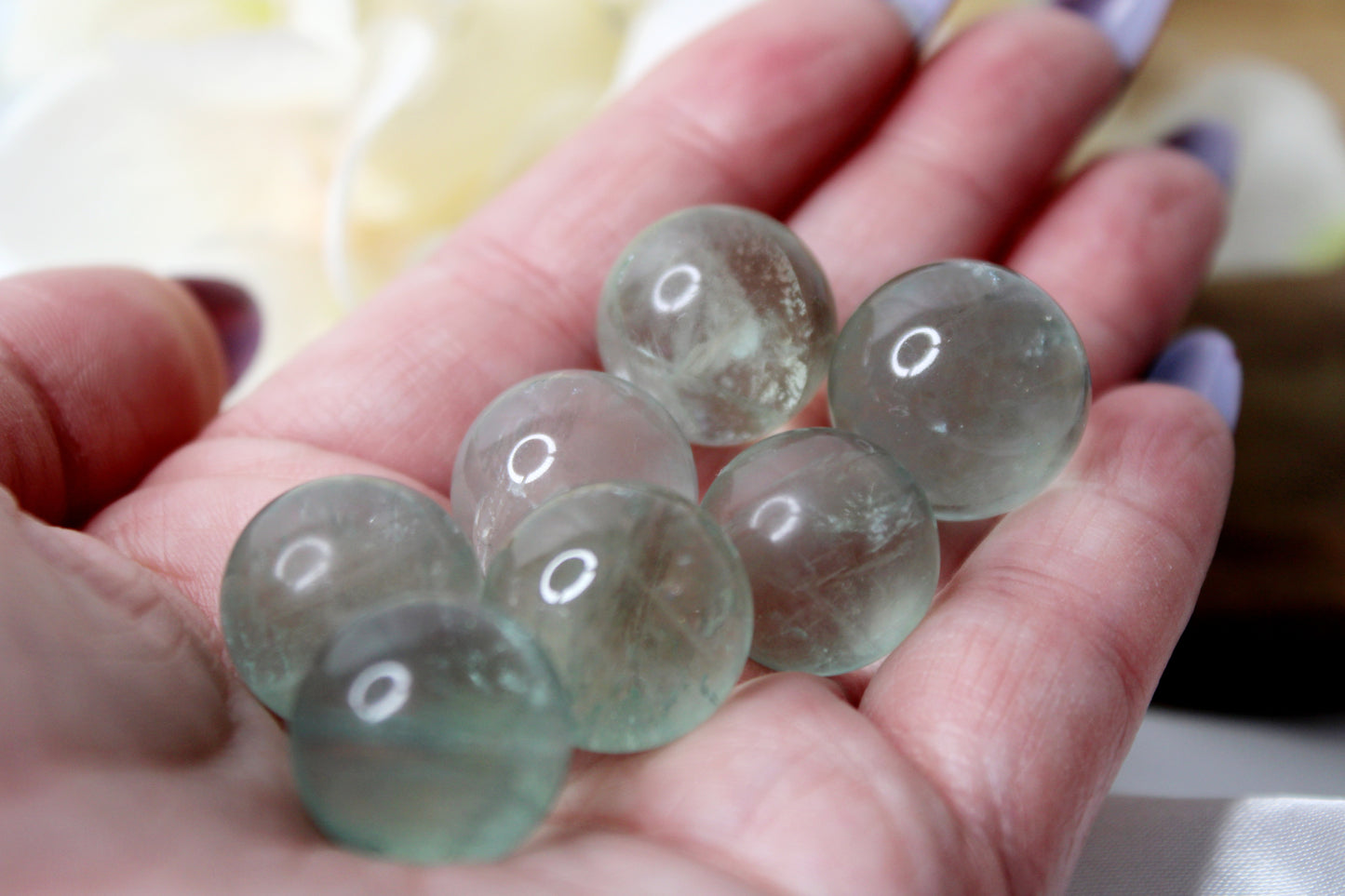 Green Fluorite Mini Sphere