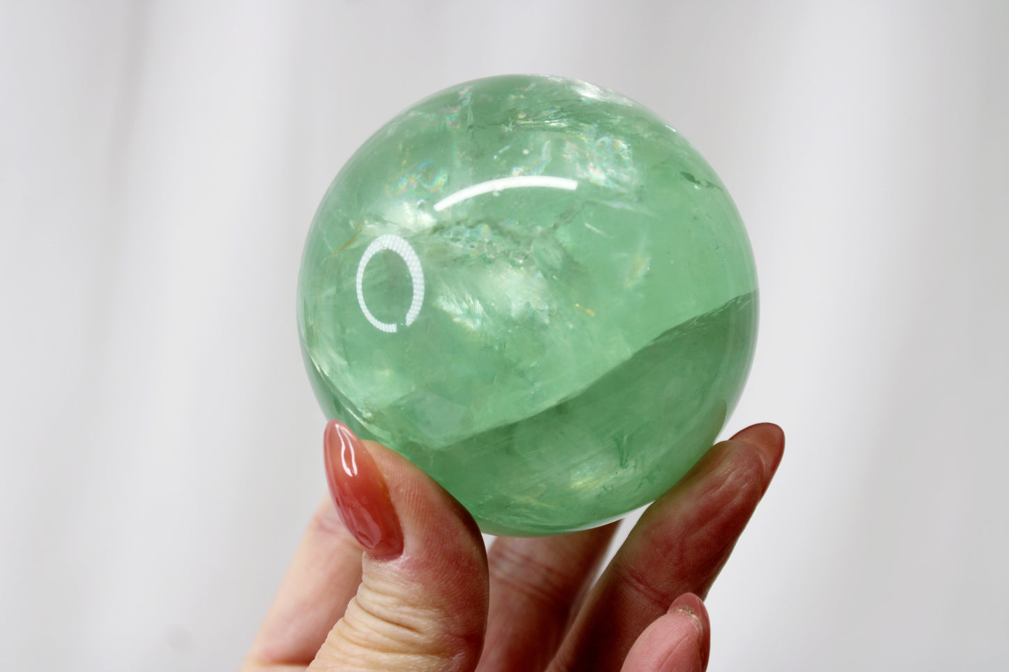 Green Flourite Sphere - XFP