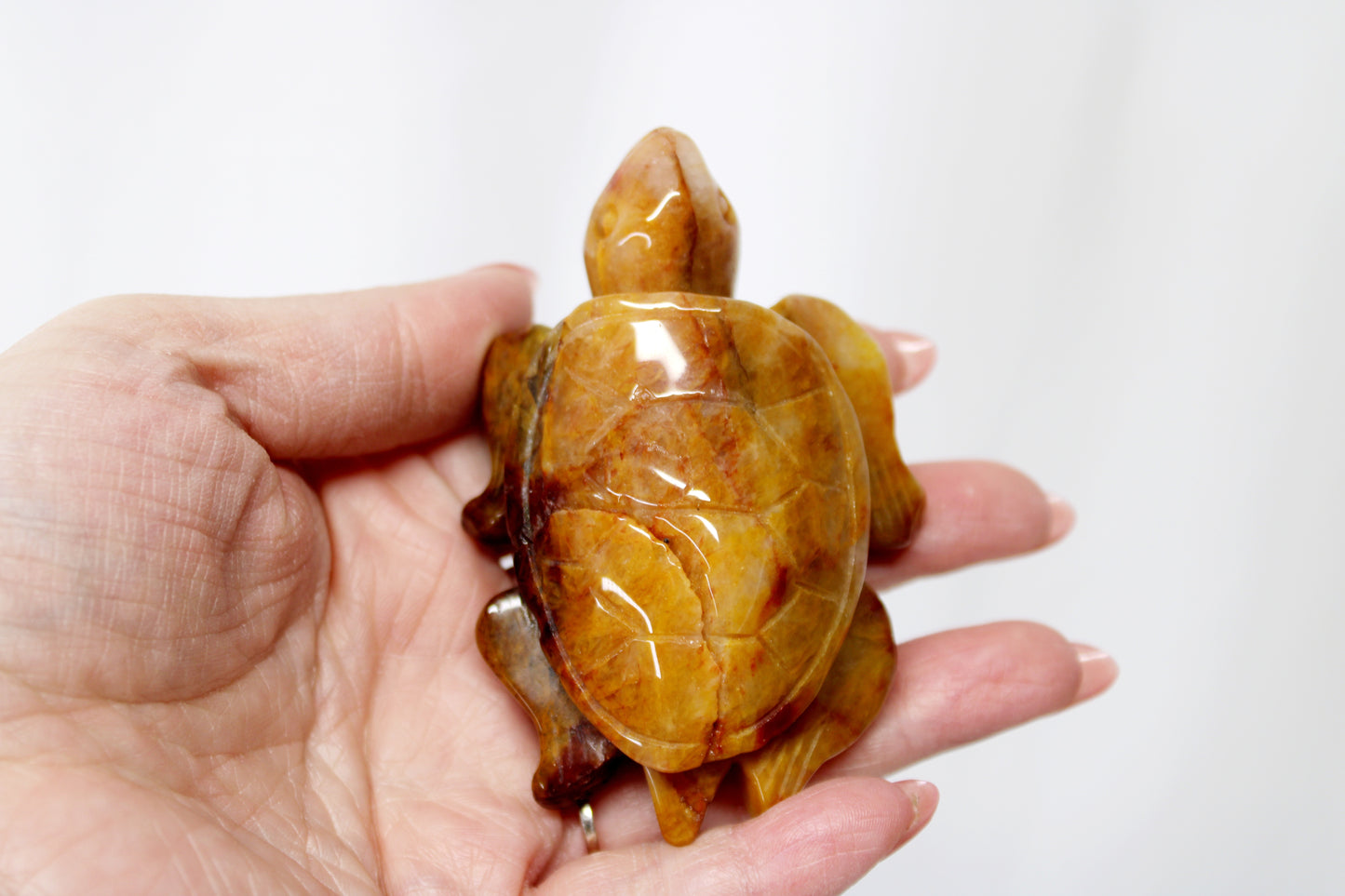 Fire Quartz Golden Healer Turtle - JBC