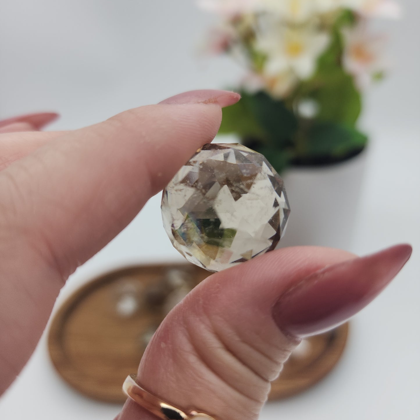 120 Faceted Small Mini Sphere