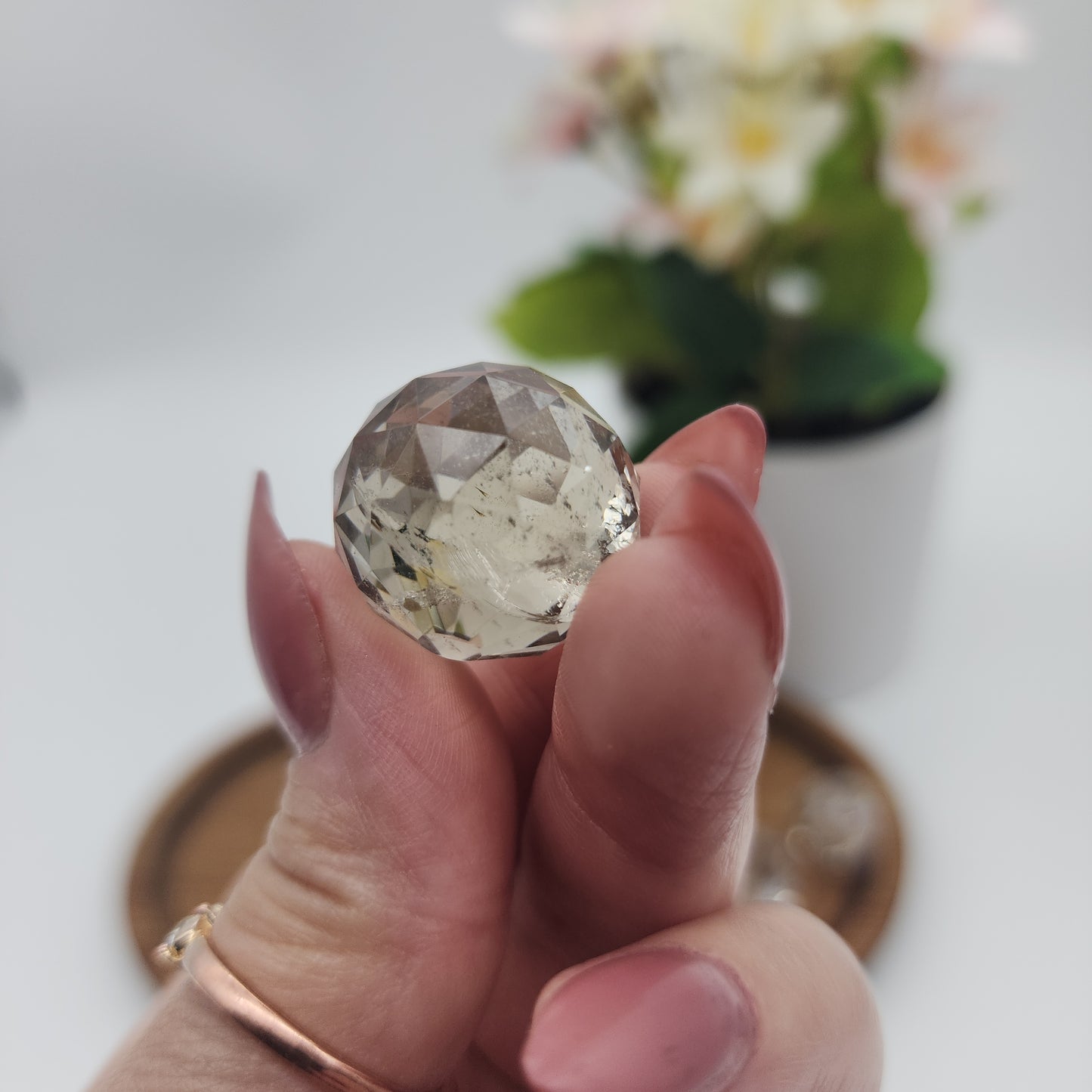120 Faceted Small Mini Sphere