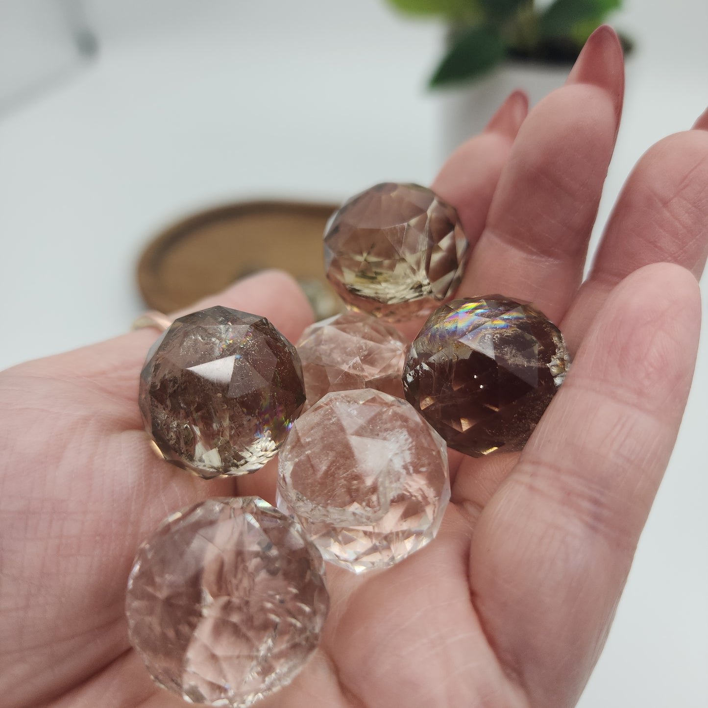 120 Faceted Small Mini Sphere