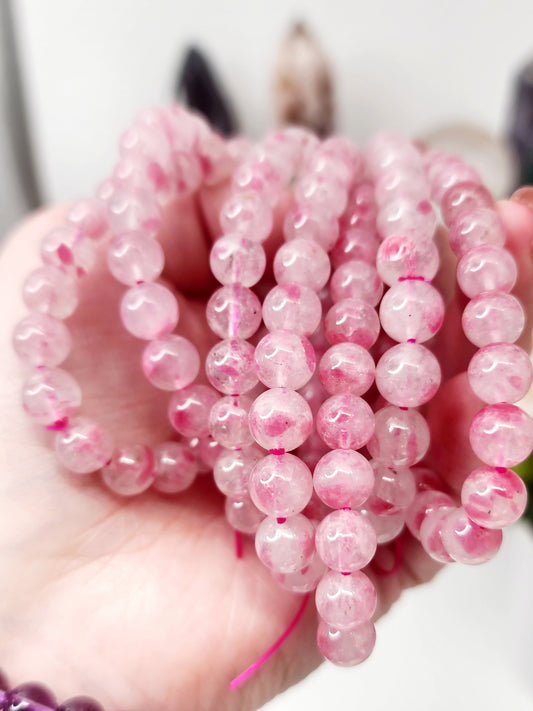 HQ Icy Rhodonite Bracelet