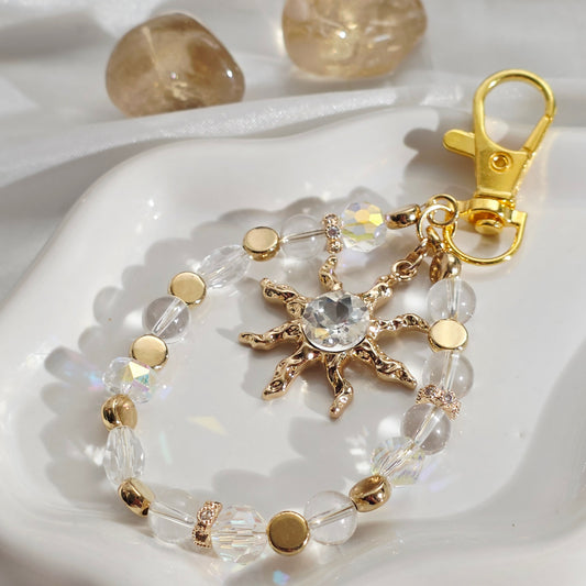 Ethereal Sun Keychain