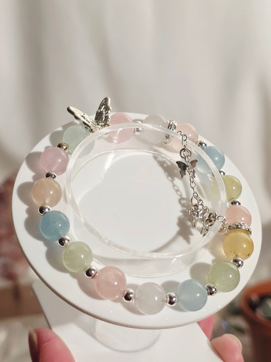 Grace in Morganite Bracelet