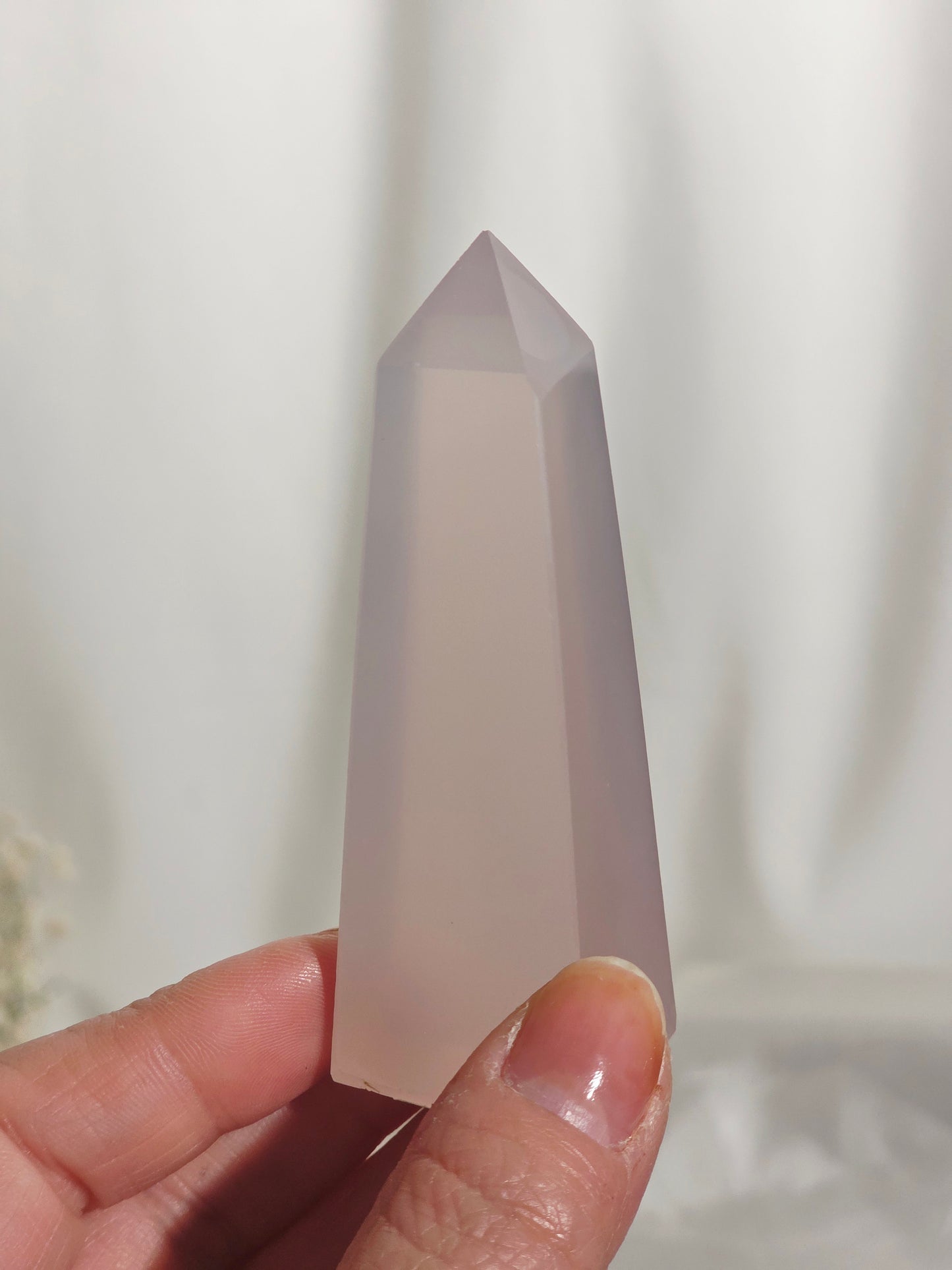 Rose Quartz Obelisk - KRT