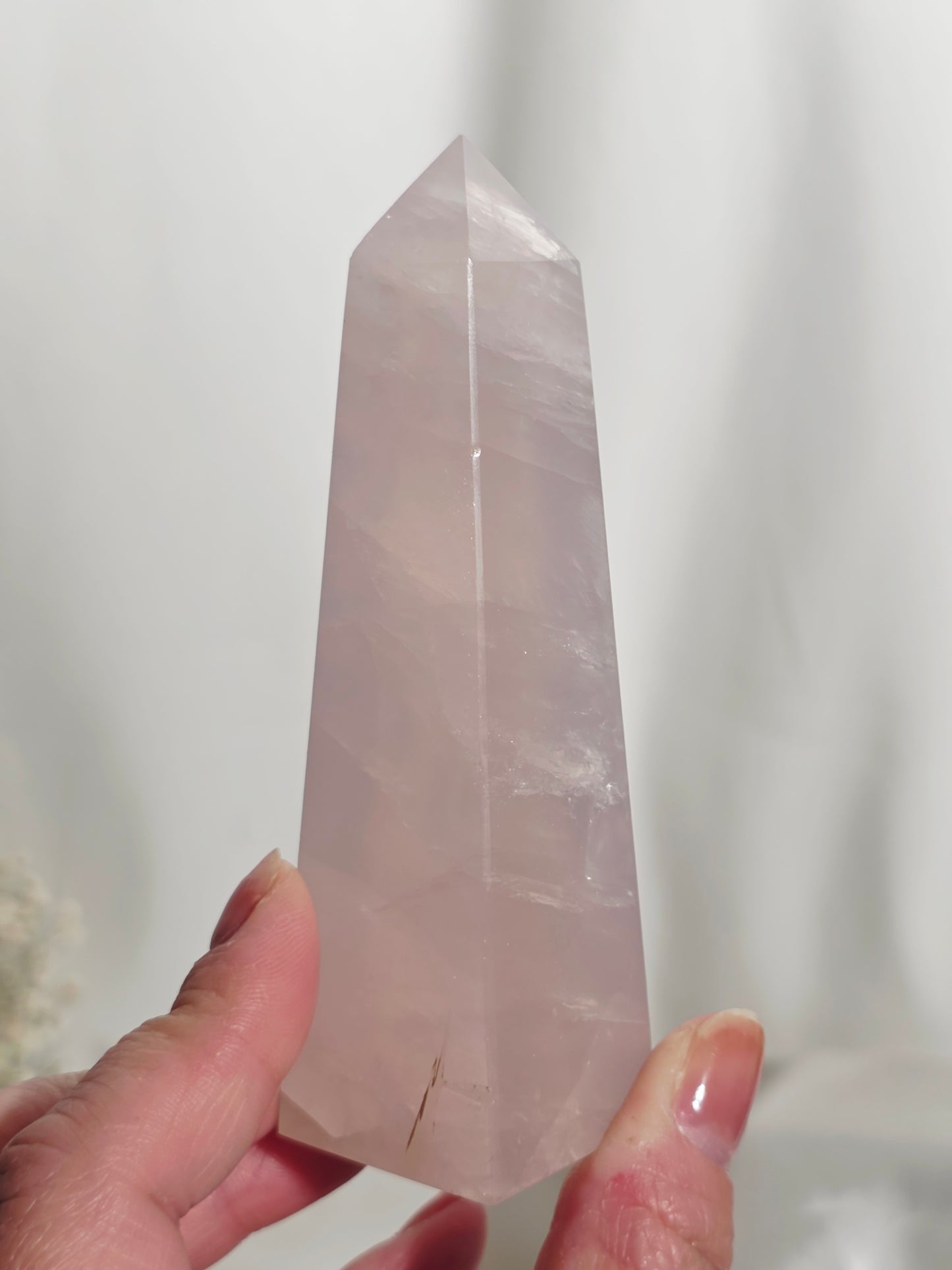 Rose Quartz Obelisk - SPZ
